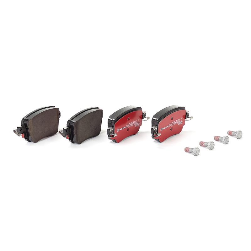 Jeu de 4 plaquettes de frein arrière BREMBO P 85 135X - Visuel 1