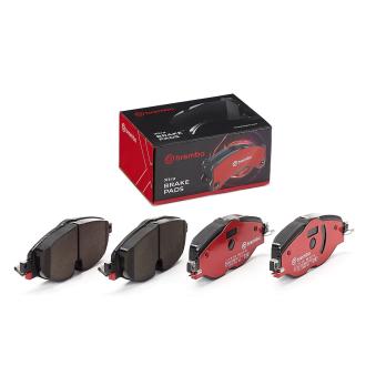 Jeu de 4 plaquettes de frein avant BREMBO OEM 2K5698151 Jeu de 4 plaquettes de frein avant BREMBO OEM 2K5698151