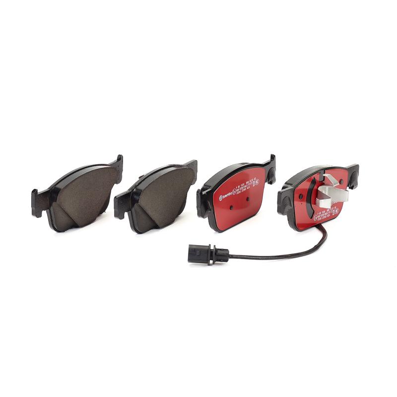 Jeu de 4 plaquettes de frein avant BREMBO P 85 153X - Visuel 1