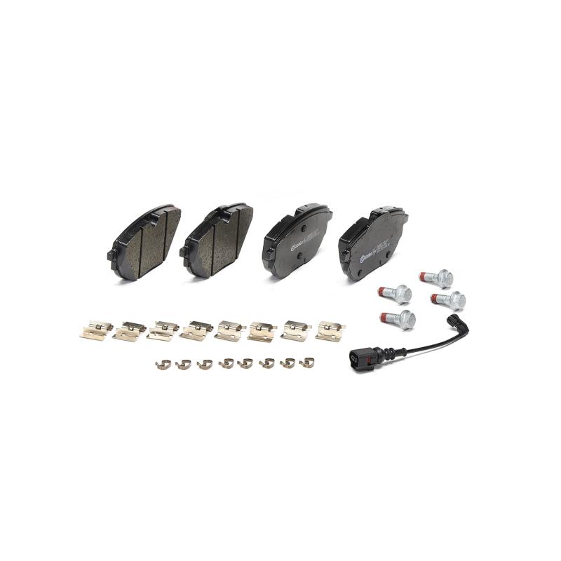 Jeu de 4 plaquettes de frein avant BREMBO P 85 187 - Visuel 1
