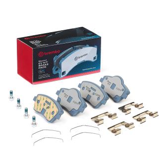 Jeu de 4 plaquettes de frein avant BREMBO OEM 32276932