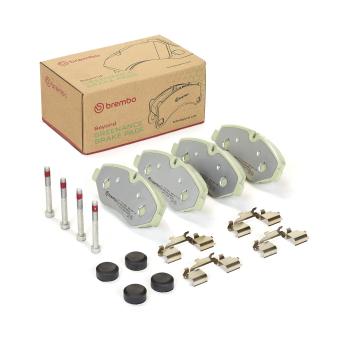 Jeu de 4 plaquettes de frein avant BREMBO OEM 5801268964 Jeu de 4 plaquettes de frein avant BREMBO OEM 5801268964