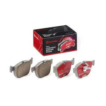 Jeu de 4 plaquettes de frein avant BREMBO OEM 34116778403