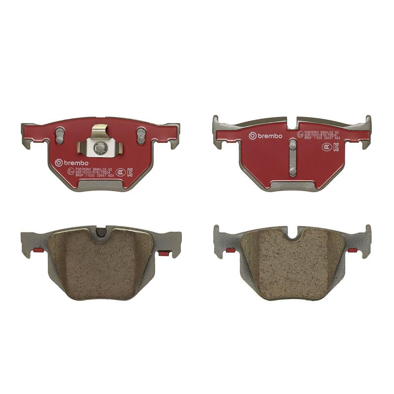 Jeu de 4 plaquettes de frein avant BREMBO P06056NX - Visuel 2