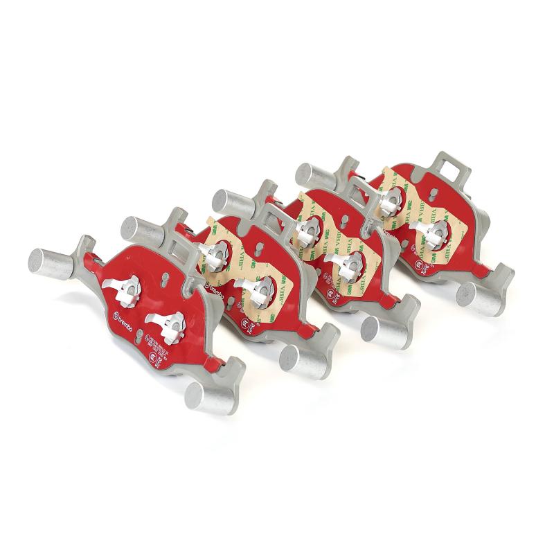 Jeu de 4 plaquettes de frein avant BREMBO P06107NX - Visuel 1