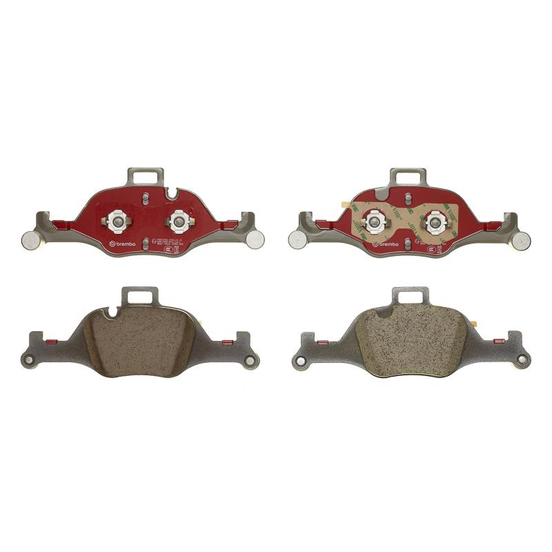 Jeu de 4 plaquettes de frein avant BREMBO P06107NX - Visuel 2