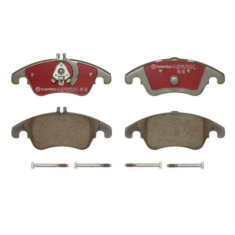 Jeu de 4 plaquettes de frein avant BREMBO P50069NX - Visuel 2