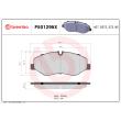 BREMBO P50129NX - Jeu de 4 plaquettes de frein avant