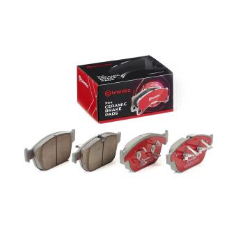 Jeu de 4 plaquettes de frein avant BREMBO OEM 4H0698151E