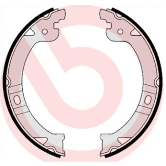 Jeu de mâchoires de frein, frein de stationnement BREMBO [S 11 505]