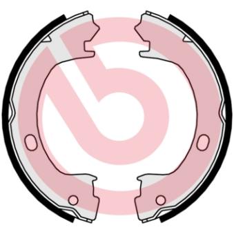 Jeu de mâchoires de frein, frein de stationnement BREMBO S 11 510