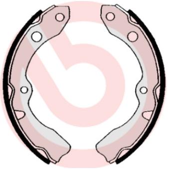 Jeu de mâchoires de frein BREMBO [S 16 505]