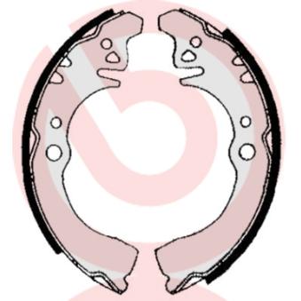 Jeu de mâchoires de frein BREMBO [S 16 507]