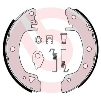 Jeu de mâchoires de frein BREMBO OEM 6159641