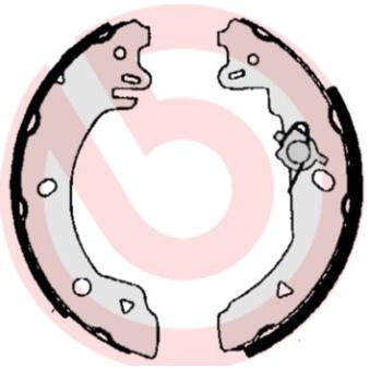 Jeu de mâchoires de frein BREMBO OEM 5030106