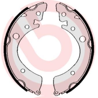 Jeu de mâchoires de frein BREMBO OEM 43153SH3A02