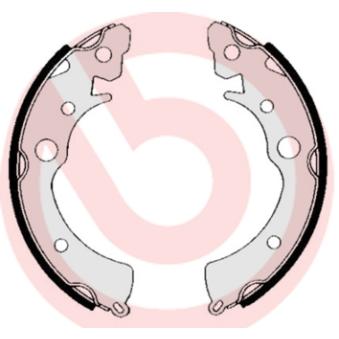 Jeu de mâchoires de frein BREMBO OEM 43153SB2603