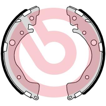 Jeu de mâchoires de frein BREMBO OEM 43153SNAA02