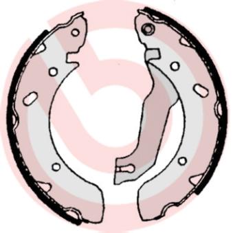 Jeu de mâchoires de frein BREMBO OEM 5830528A30