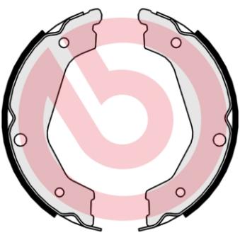 Jeu de mâchoires de frein, frein de stationnement BREMBO OEM 583503ED00