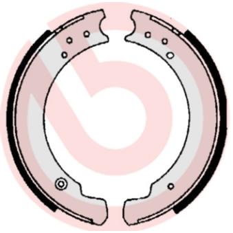 Jeu de mâchoires de frein BREMBO OEM 4951851