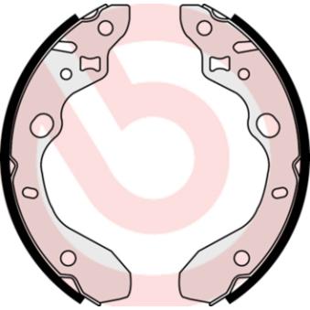 Jeu de mâchoires de frein BREMBO [S 49 518]