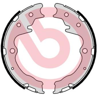 Jeu de mâchoires de frein, frein de stationnement BREMBO S 49 526