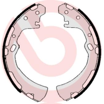 Jeu de mâchoires de frein BREMBO OEM 069022810