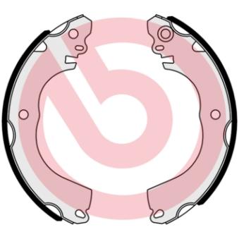 Jeu de mâchoires de frein BREMBO S 61 543