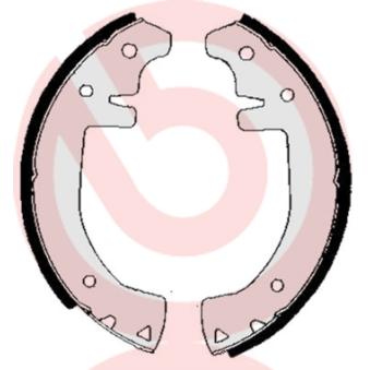 Jeu de mâchoires de frein BREMBO OEM 7701202957