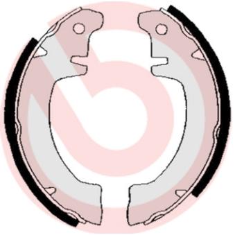 Jeu de mâchoires de frein BREMBO OEM 7701201112