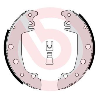 Jeu de mâchoires de frein BREMBO OEM 424194