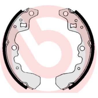 Jeu de mâchoires de frein BREMBO OEM 5321086800