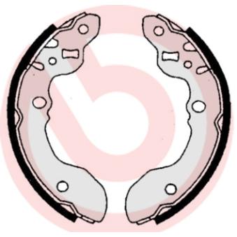 Jeu de mâchoires de frein BREMBO S 79 516 pour SUZUKI VITARA 2.0 16V - 132cv