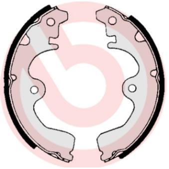 Jeu de mâchoires de frein BREMBO OEM 0449716020