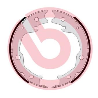 Jeu de mâchoires de frein, frein de stationnement BREMBO [S 83 566]