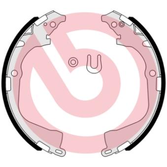 Jeu de mâchoires de frein BREMBO OEM 2H0698525