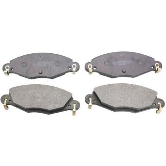 Jeu de 4 plaquettes de frein avant DENCKERMANN OEM 425289