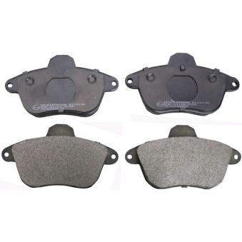 Jeu de 4 plaquettes de frein avant DENCKERMANN B110130