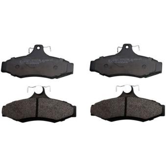 Jeu de 4 plaquettes de frein arrière DENCKERMANN OEM S4521001