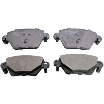 Jeu de 4 plaquettes de frein arrière DENCKERMANN OEM 1130120
