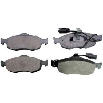 Jeu de 4 plaquettes de frein avant DENCKERMANN OEM 5023999