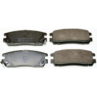 Jeu de 4 plaquettes de frein arrière DENCKERMANN OEM 8971317490