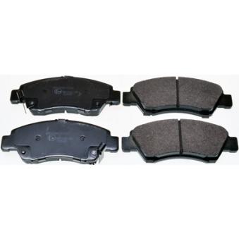 Jeu de 4 plaquettes de frein avant DENCKERMANN OEM H4502S04003