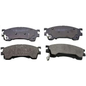 Jeu de 4 plaquettes de frein avant DENCKERMANN OEM F6ZZ2001AA