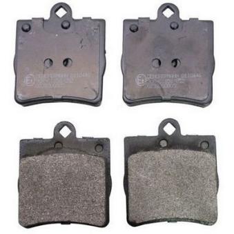 Jeu de 4 plaquettes de frein arrière DENCKERMANN OEM 05126300AA