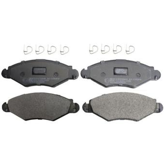 Jeu de 4 plaquettes de frein avant DENCKERMANN OEM E172539
