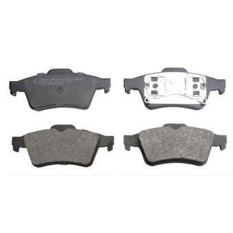 Jeu de 4 plaquettes de frein arrière DENCKERMANN OEM 7701207767