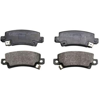 Jeu de 4 plaquettes de frein arrière DENCKERMANN OEM 0446602110