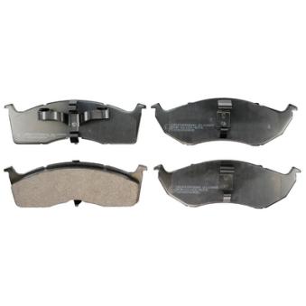 Jeu de 4 plaquettes de frein avant DENCKERMANN OEM 04897664AA